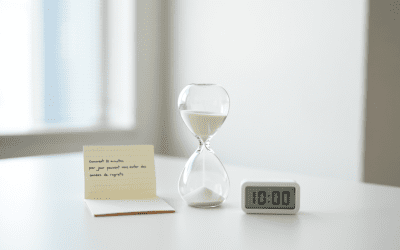 Comment 10 minutes par jour peuvent vous éviter des années de regrets